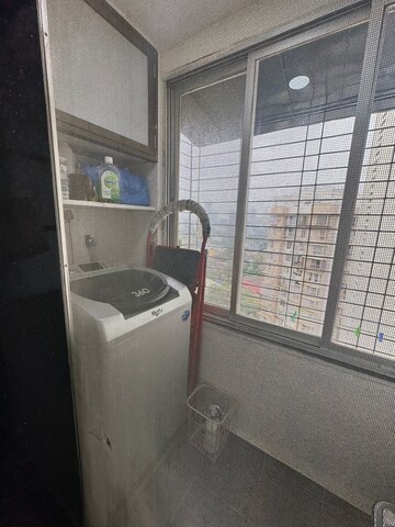 Bathroom in 3 BHK Apartment at Aspen Park, Goregaon East – for Rent