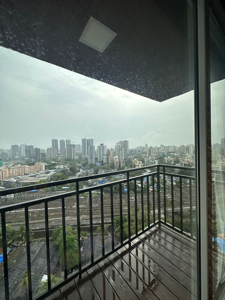 Balcony, aspen-park 3 Bedroom 990 Sq.Ft. Apartment In Goregaon East Mumbai 8122461