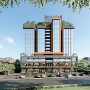  Showroom – Exterior View View at Ambli - for Rent