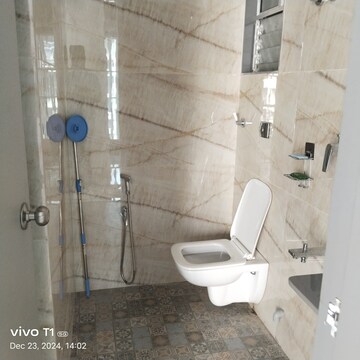 Bathroom in 1 BHK Apartment at Jamuna CHS Vasai East, Vasai East – for Rent