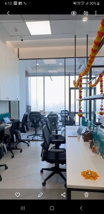 Floor Plan in  Office Space at Naupada – for Rent