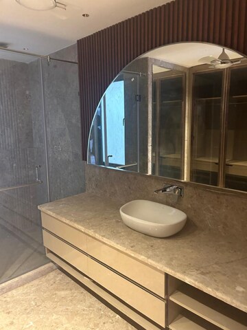Bathroom in 3 BHK Builder Floor at Ansal Sushant Lok I, Sector 43 – for Rent