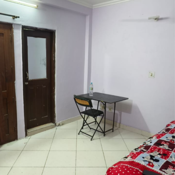 Bedroom in 1 RK Builder Floor at Sector 2 – for Rent