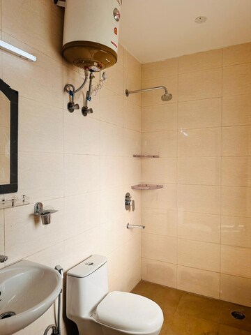 Bathroom in 3 BHK Builder Floor at SS Mayfield Gardens, Sector 51 – for Rent