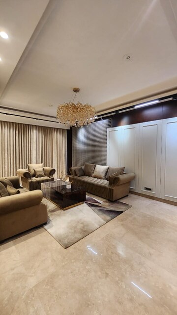 Living Room in 4 BHK Builder Floor at SS Mayfield Gardens, Sector 51 – for Rent