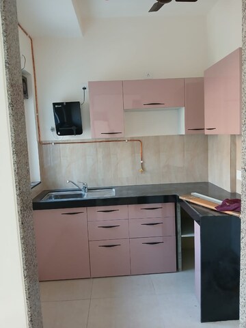 Kitchen in 2 BHK Apartment at LnT Veridian, Powai – for Rent