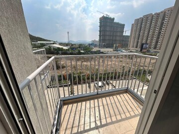 Balcony in 2 BHK Apartment at Godrej Hillside, Mahalunge – for Rent