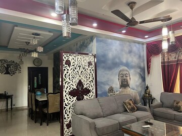 Living Room in 3 BHK Apartment at Amrapali Eden Park, Sector 50 – for Rent