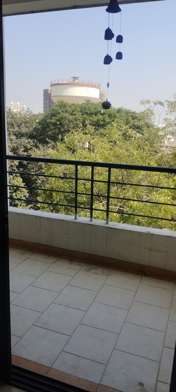 Balcony in 3 BHK Apartment at Satellite – for Rent