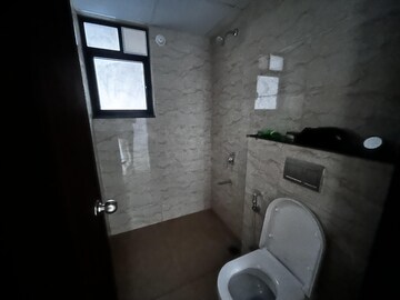 Bathroom in 3 BHK Apartment at Shapoorji Pallonji Sensorium, Hinjewadi – for Rent