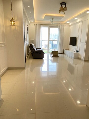 Living Room in 3 BHK Apartment at Adarsh Palm Retreat, Marathahalli Orr – for Rent