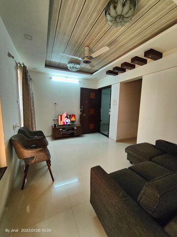 Living Room in 2 BHK Apartment at GK Atlanta Phase 2, Wakad – for Rent