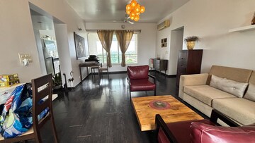 Living Room in 2 BHK Apartment at Darode Jog Blossom Bouleward, Koregaon Park – for Rent