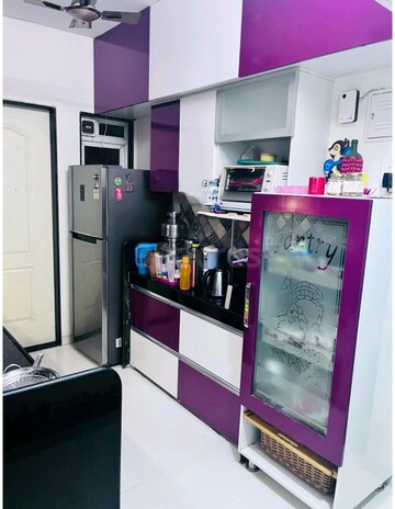 Kitchen in 1 BHK Apartment at Cosmos Enclave, Kasarvadavali – for Sale