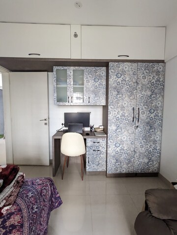 Living Room in 3 BHK Apartment at Brahma F Residences, Kalyani Nagar – for Rent