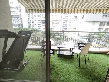 Balcony in 3 BHK Apartment at Brahma F Residences, Kalyani Nagar – for Rent