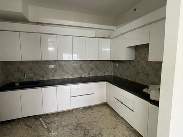 Kitchen in 3 BHK Apartment at Purvanchal Royal City, Chi V Greater Noida – for Rent