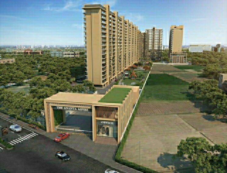 Exterior View, the-ananta-aspire 3.5 Bedroom 2235 Sq.Ft. Apartment In Utrathiya Zirakpur 8123289