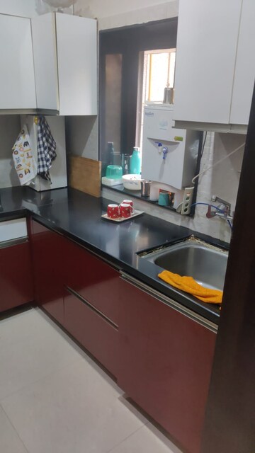 Kitchen in 3 BHK Apartment at Mahagun Mezzaria, Sector 78 – for Rent