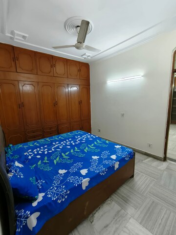 Bedroom in 2 BHK Builder Floor at Lajpat Nagar I – for Rent