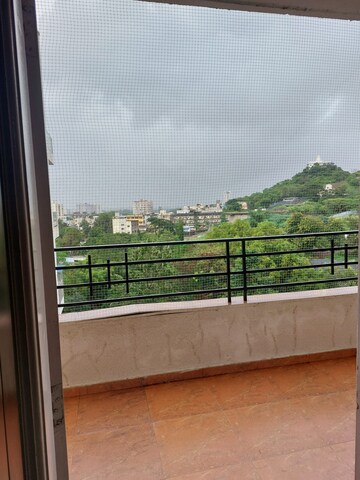 Balcony in 3 BHK Apartment at Pristine Prism, Aundh – for Rent