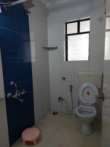 Bathroom in 3 BHK Apartment at Pristine Prism, Aundh – for Rent