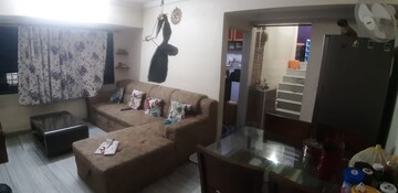 Living Room in 2 BHK Apartment at Seawoods West – for Sale
