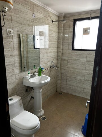 Bathroom in 1 RK Apartment at SS Southend Floors, South City 2 – for Rent