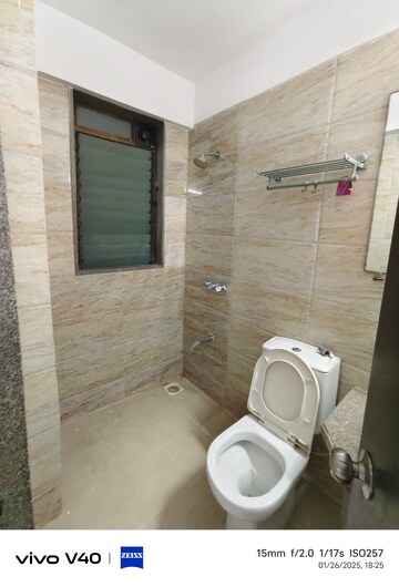 Bathroom in 2.5 BHK Apartment at Seawoods West – for Sale