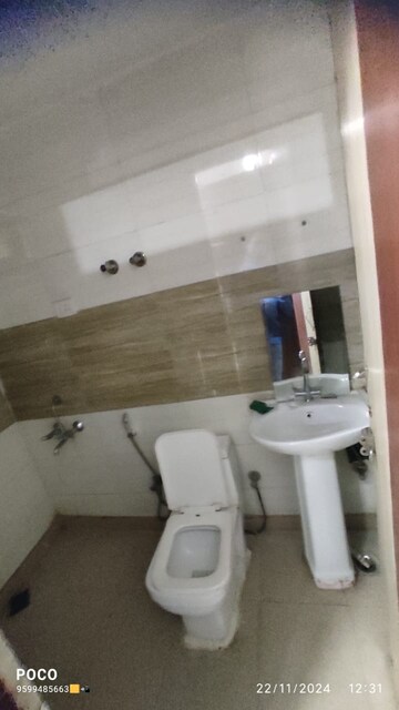 Bathroom in 2 BHK Builder Floor at Mehrauli Gurgaon Road – for Rent