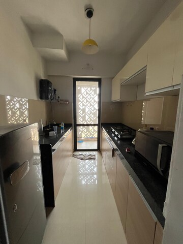 Kitchen in 2 BHK Apartment at Lodha Palava City Lakeshore Greens, Dombivli East – for Rent