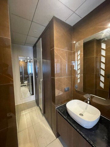 Bathroom in 3 BHK Builder Floor at Anant Raj Ashok Estate, Sector 63a – for Rent