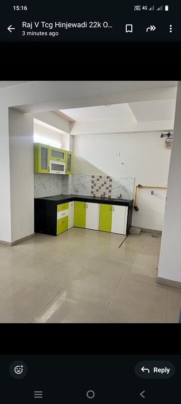 Kitchen in 1 BHK Apartment at TCG The Cliff Garden, Hinjewadi – for Rent
