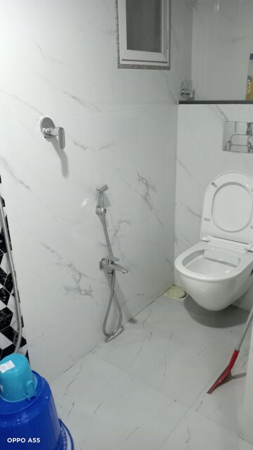 Bathroom in 3 BHK Apartment at Sai Manomay, Kharghar – for Rent