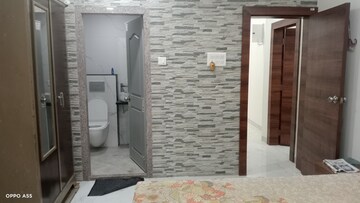Bathroom in 3 BHK Apartment at Sai Manomay, Kharghar – for Rent