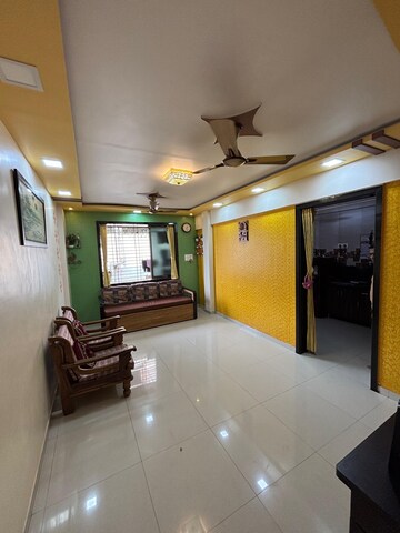 Living Room in 1 BHK Apartment at Dombivli West – for Rent