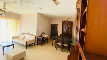 Living Room in 3 BHK Apartment at HDIL Metropolis Residences, Andheri West – for Rent