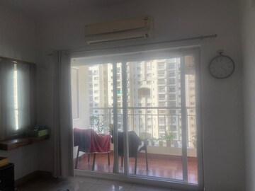 Living Room in 3 BHK Apartment at Godrej Woodsman Estate, Hebbal – for Rent