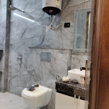 Bathroom in 2 BHK Builder Floor at Saket – for Rent