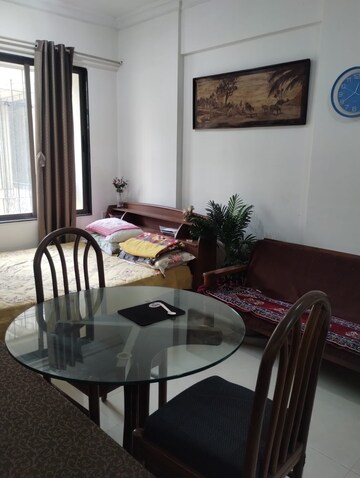 Living Room in 1 BHK Apartment at Lake Home, Powai – for Rent