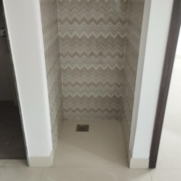 Bathroom in 1 BHK Apartment at Lodha Quality Home Tower 2, Saket Complex – for Rent