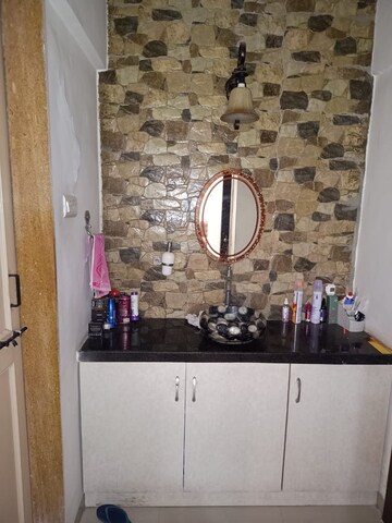 Bathroom in 2 BHK Apartment at Nalanda CHS Aundh, Aundh – for Rent