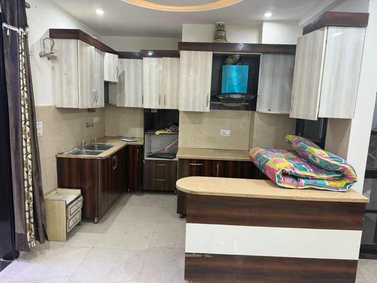 Kitchen, dhakoli village 4 Bedroom 1200 Sq.Ft. Builder Floor In Dhakoli Village Zirakpur 8124117