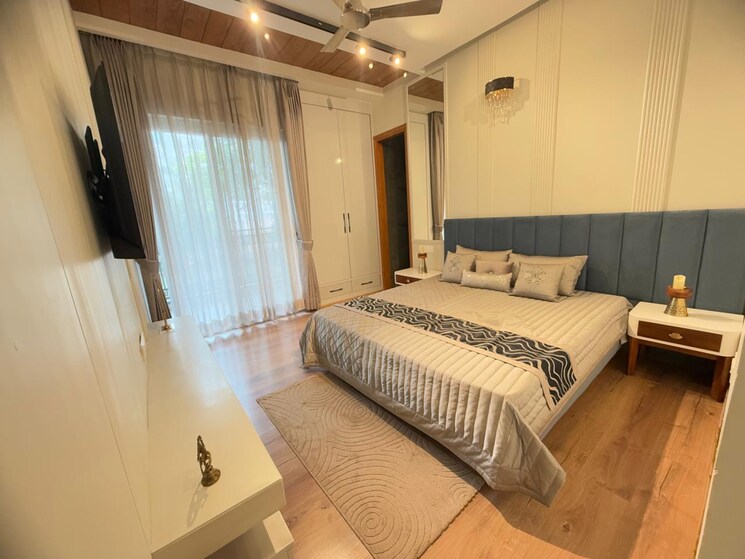 Bedroom, nandita-mayfair-park 3 Bedroom 2180 Sq.Ft. Builder Floor In Kishanpura Zirakpur 8124161