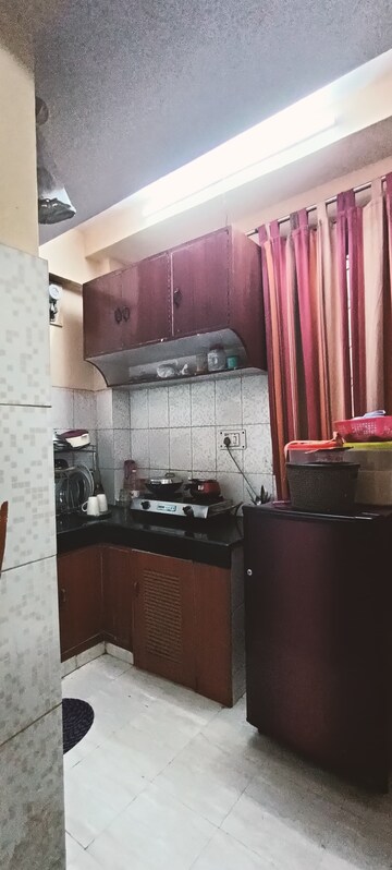 Kitchen in 1 RK Apartment at NDA Aravali Apartments, Sector 34 – for Rent