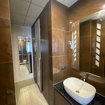 Bathroom in 3 BHK Apartment at Adani Samsara Vilasa, Sector 63 – for Rent