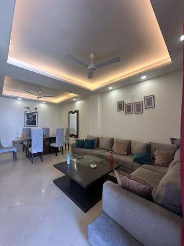 Living Room in 4 BHK Builder Floor at Saket – for Rent