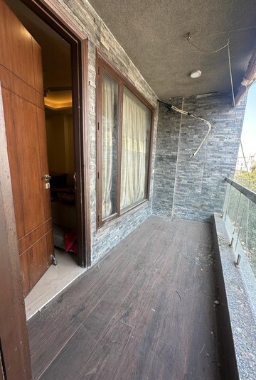 Balcony in 4 BHK Builder Floor at Saket – for Rent