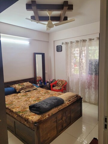 Bedroom in 3 BHK Apartment at SLS Spring Woods, Harlur – for Rent