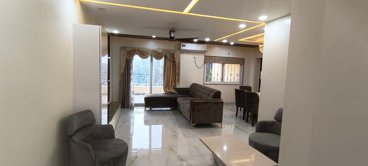 Living Room, sky-spring-valley 3 Bedroom 1335 Sq.Ft. Apartment In Hadapsar Pune 8124374
